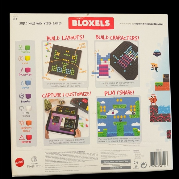 Bloxels Video Game Builder Starter Set - Picture 2 of 6